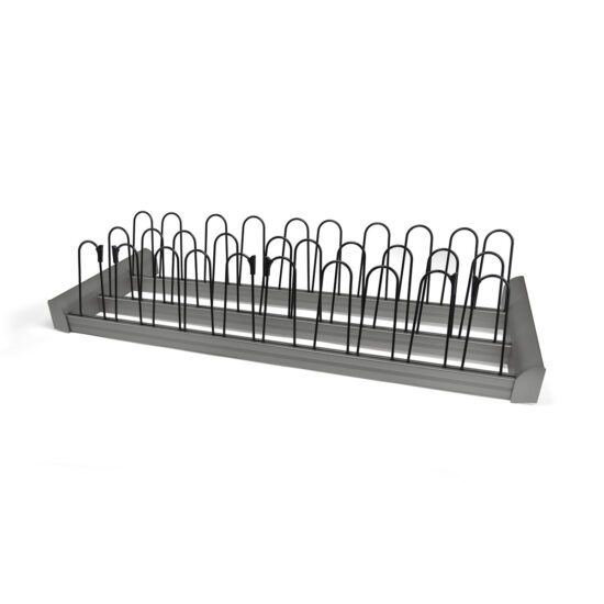 Engage Shoe Organizer in Slate Grey