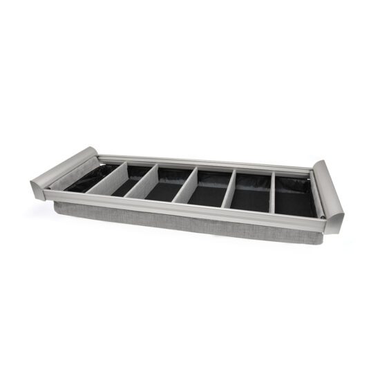 Engage Lingerie Drawer in Matte Aluminum