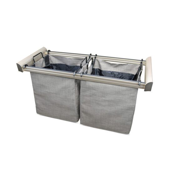 Engage Laundry Hamper in Matte Nickel