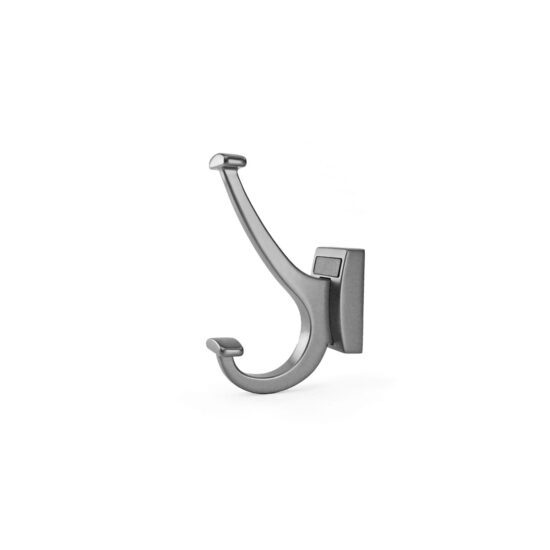 Elite Compact Coat Hook in Slate Grey