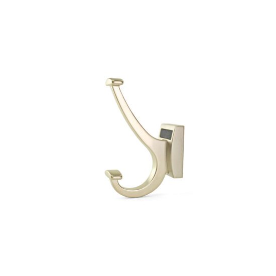 Elite Compact Coat Hook in Matte Nickel