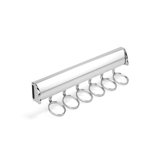 Elite Scarf Rack in Chrome