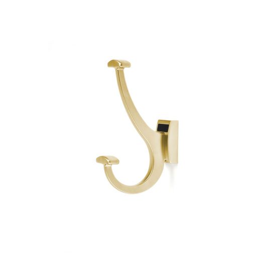 Elite Coat Hook in Matte Gold