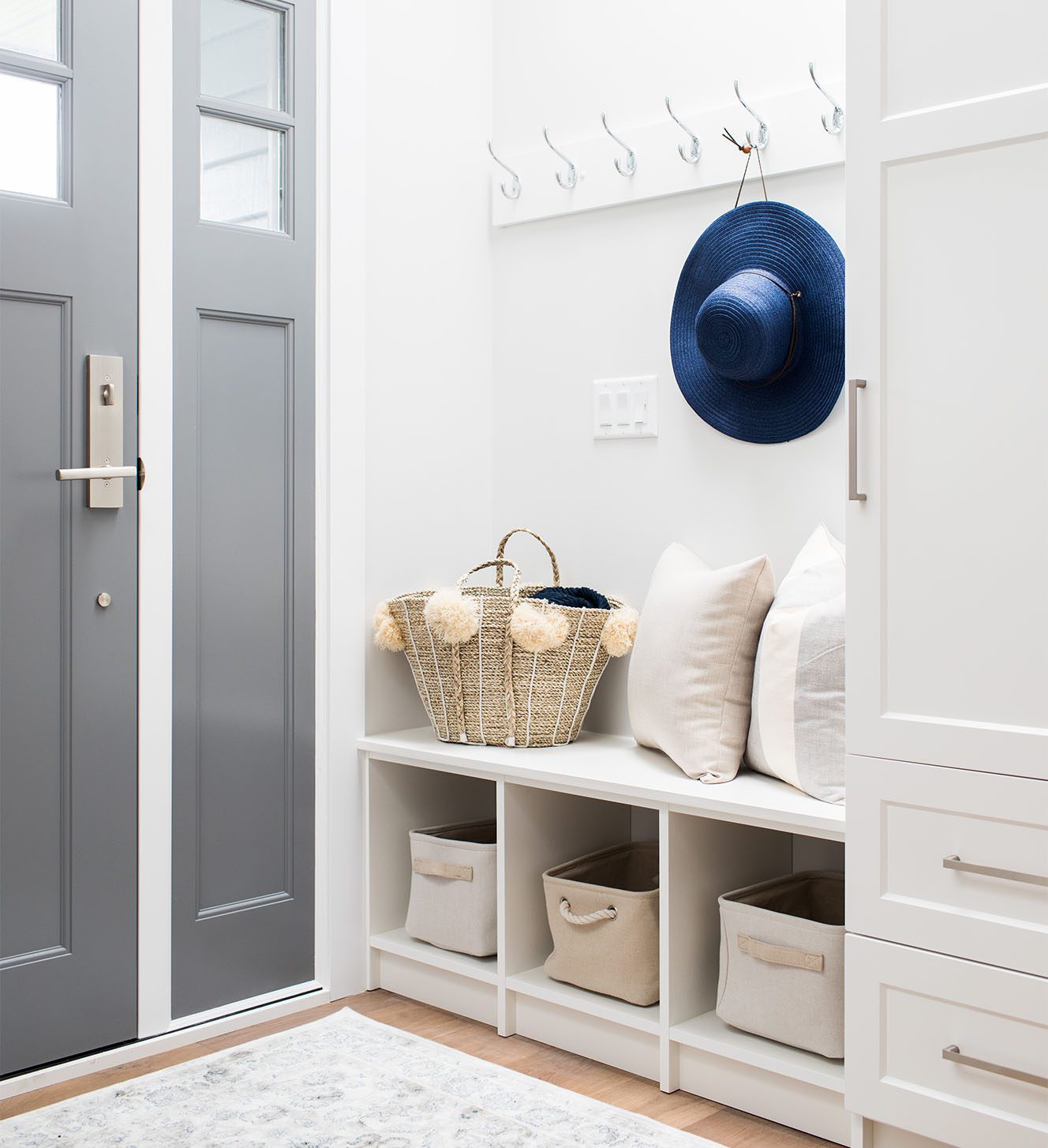 entry custom storage solutions