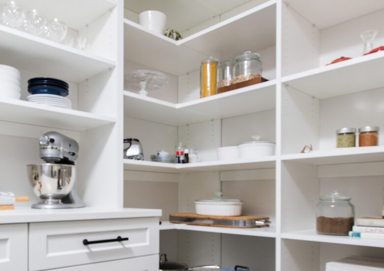 Open Corner Shelving