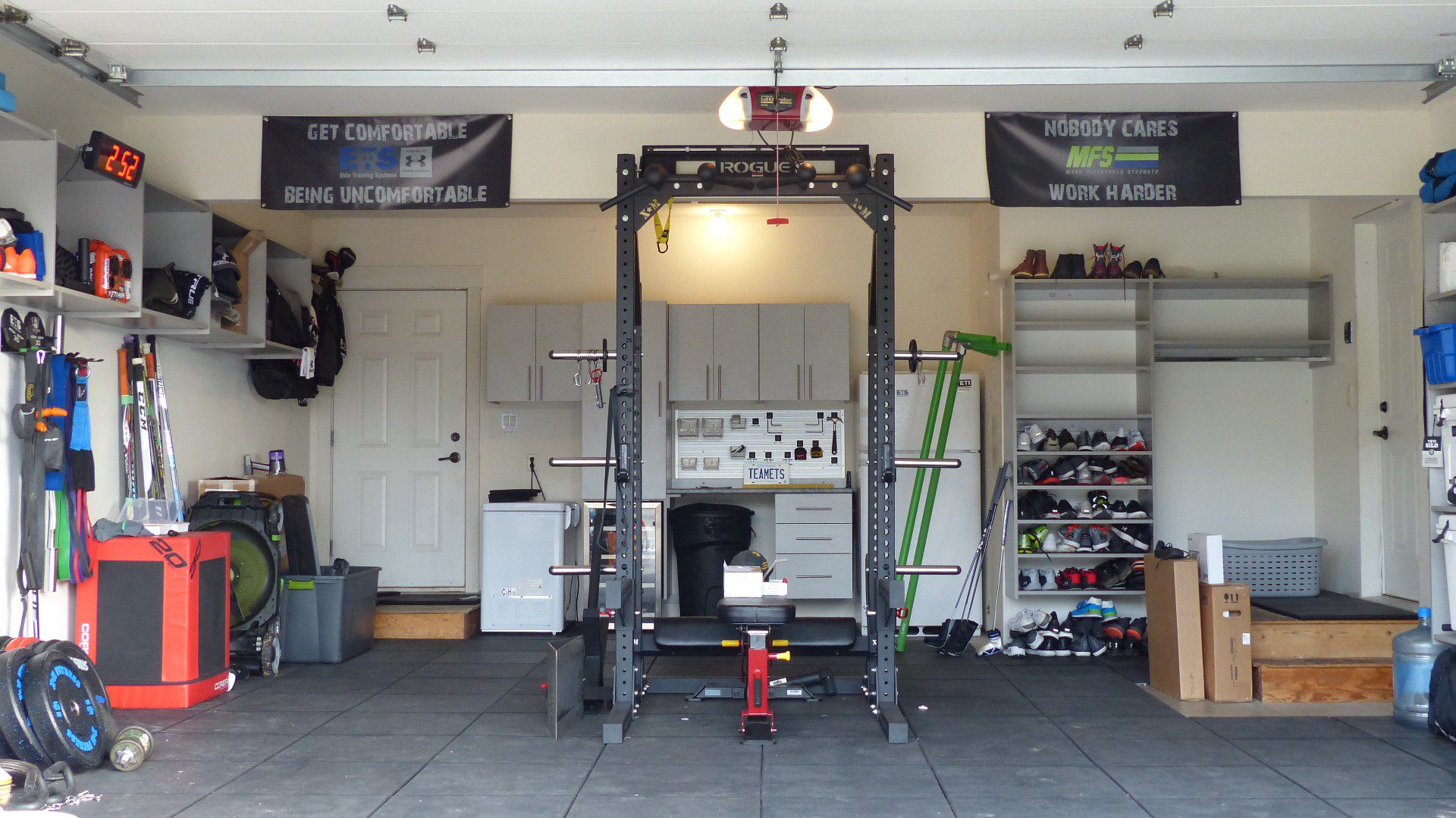 Kelowna's garage gym