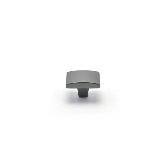 Elite Square Knob in Slate Grey