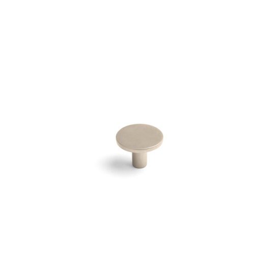 Elite Round Knob in Matte Nickel