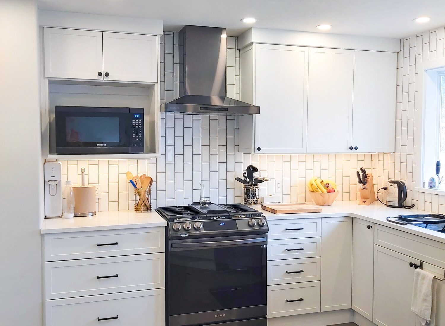 Custom kitchen closet