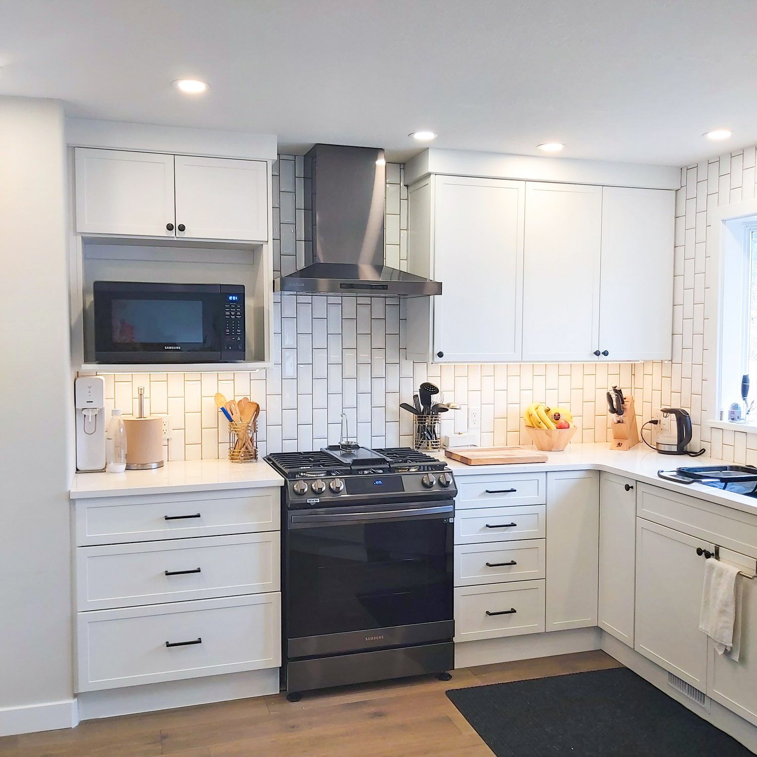 Custom kitchen closet